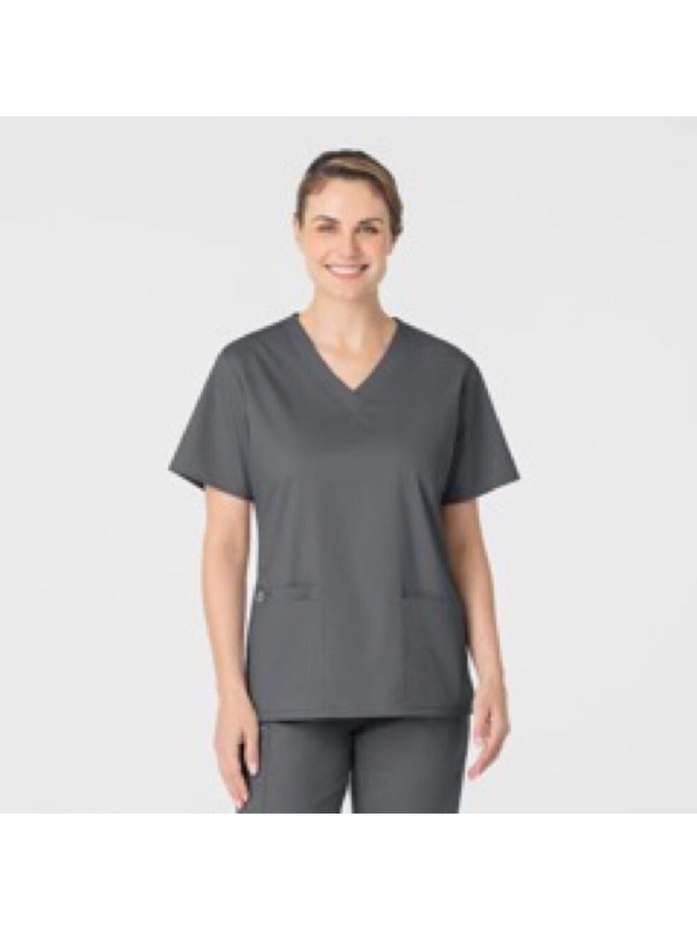 WonderWink WonderWork V-Neck Scrub Top